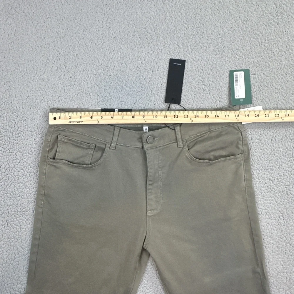 NWT DL 1961 Russell Slim Straight Pants Men 38x34 Palm Smart Denim XTwill
